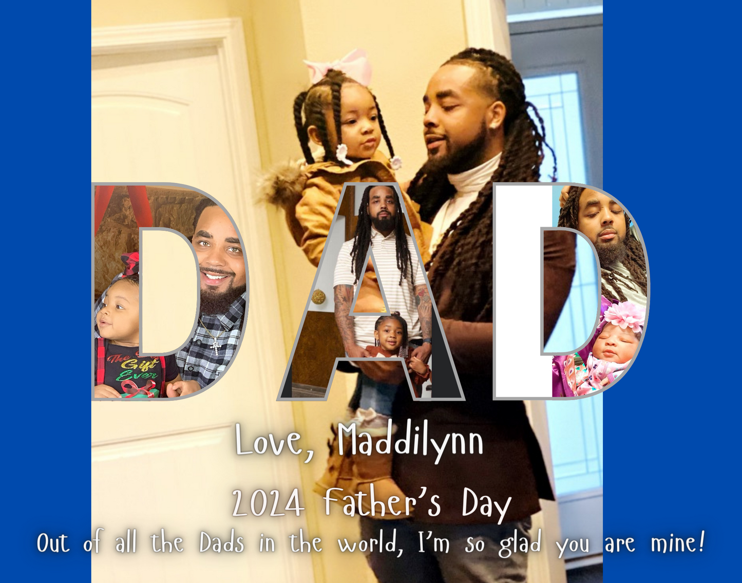 Fathers Day Editable Digital Template