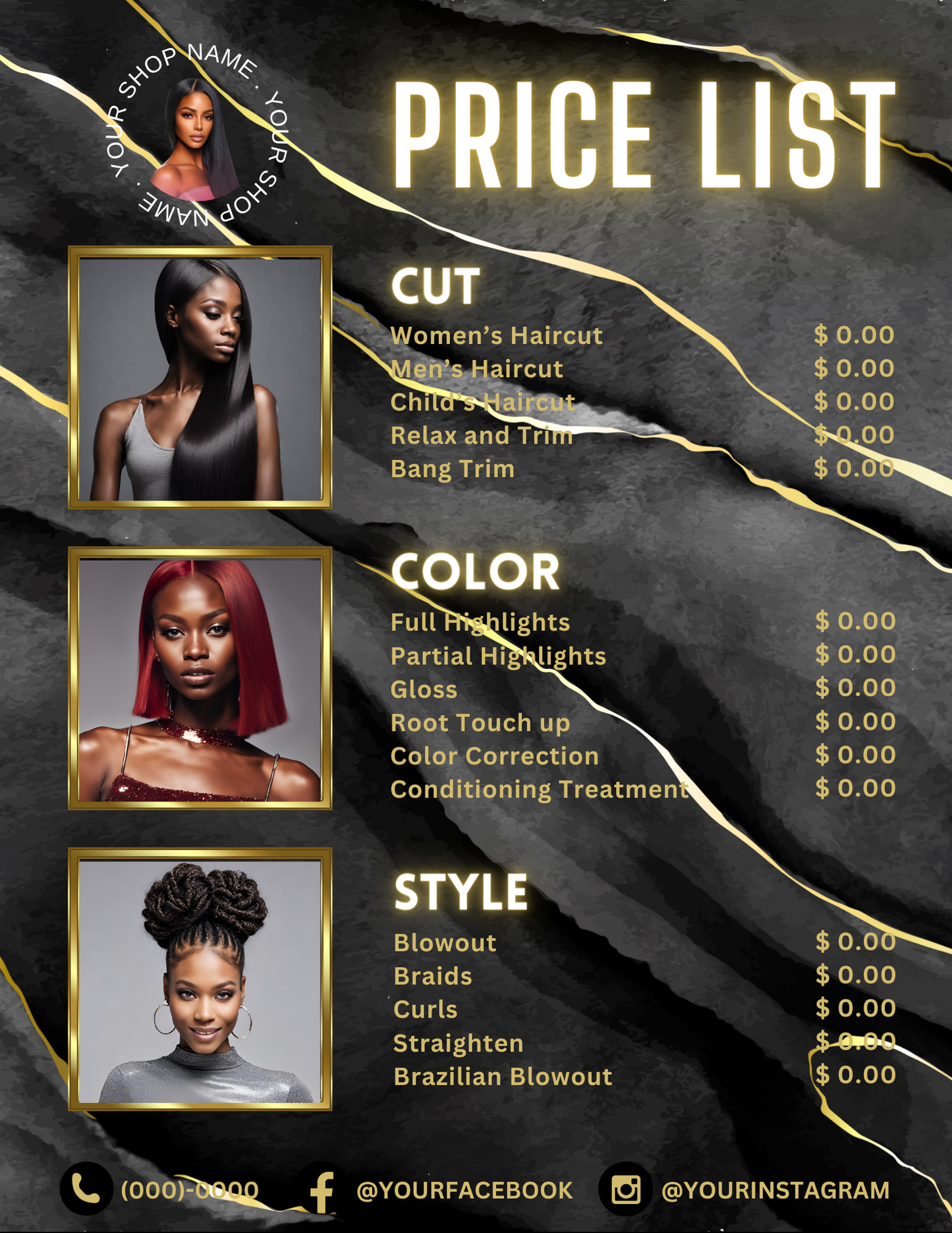 Price List Template