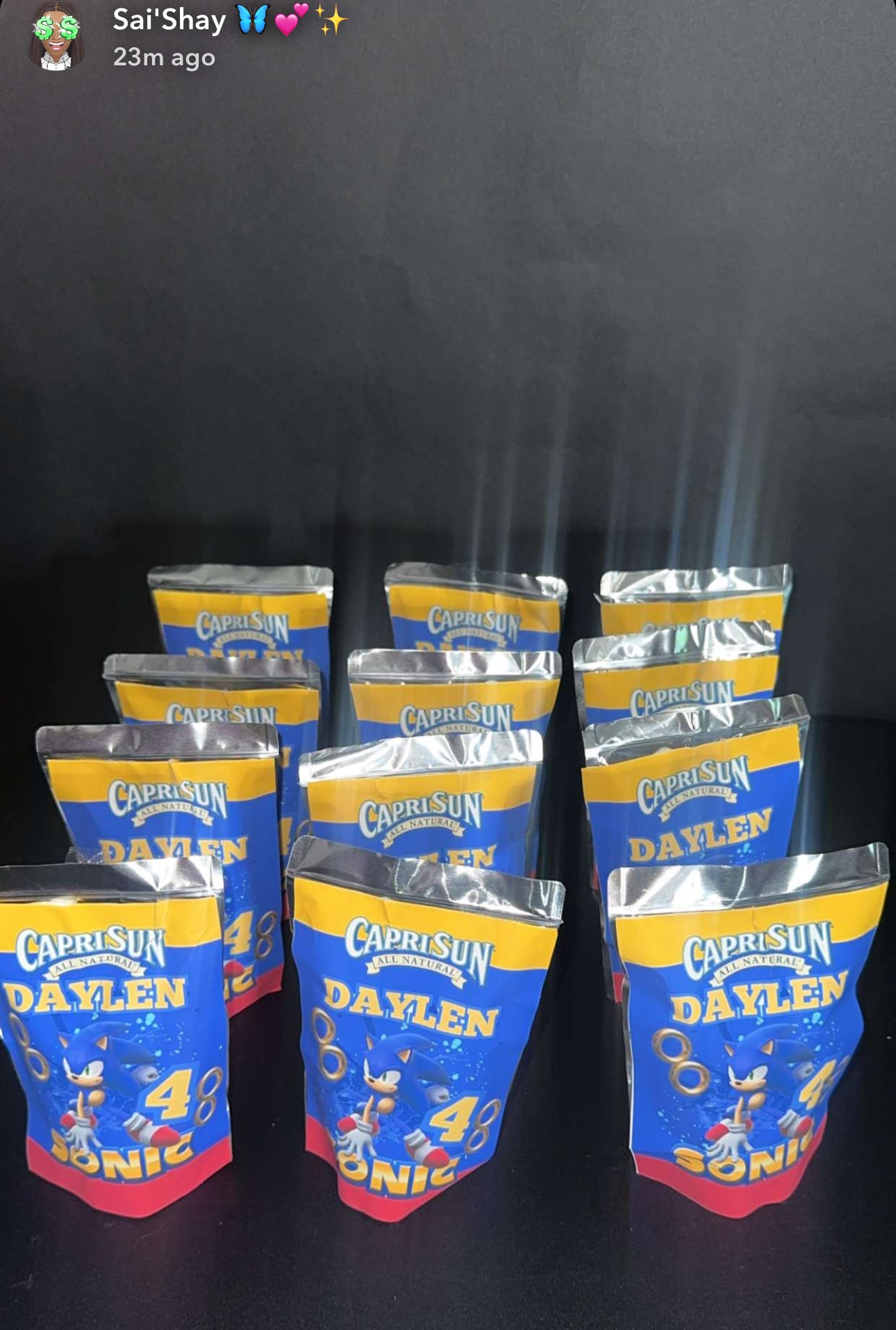 Custom Caprisun Labels (12 Count)