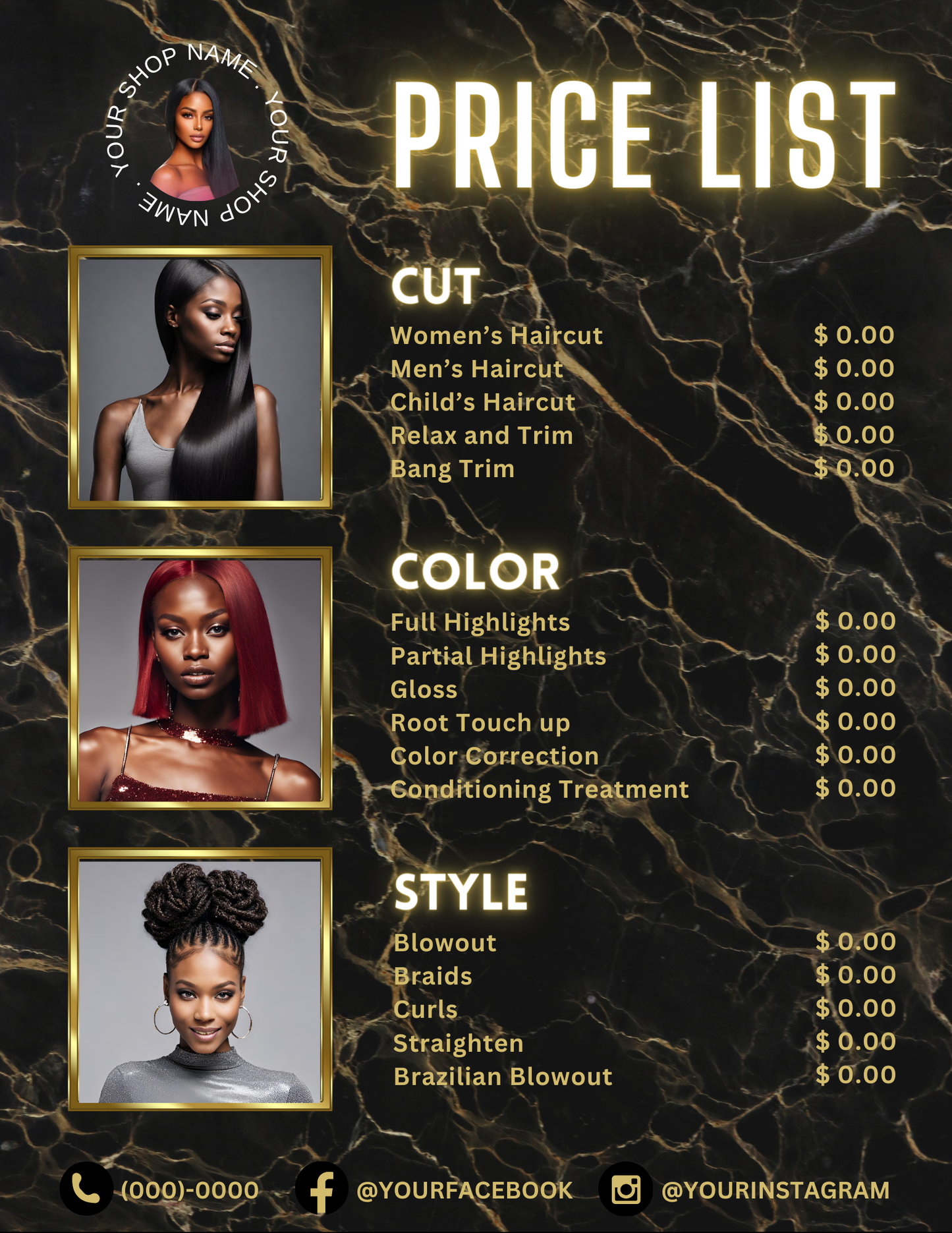 Price List Template