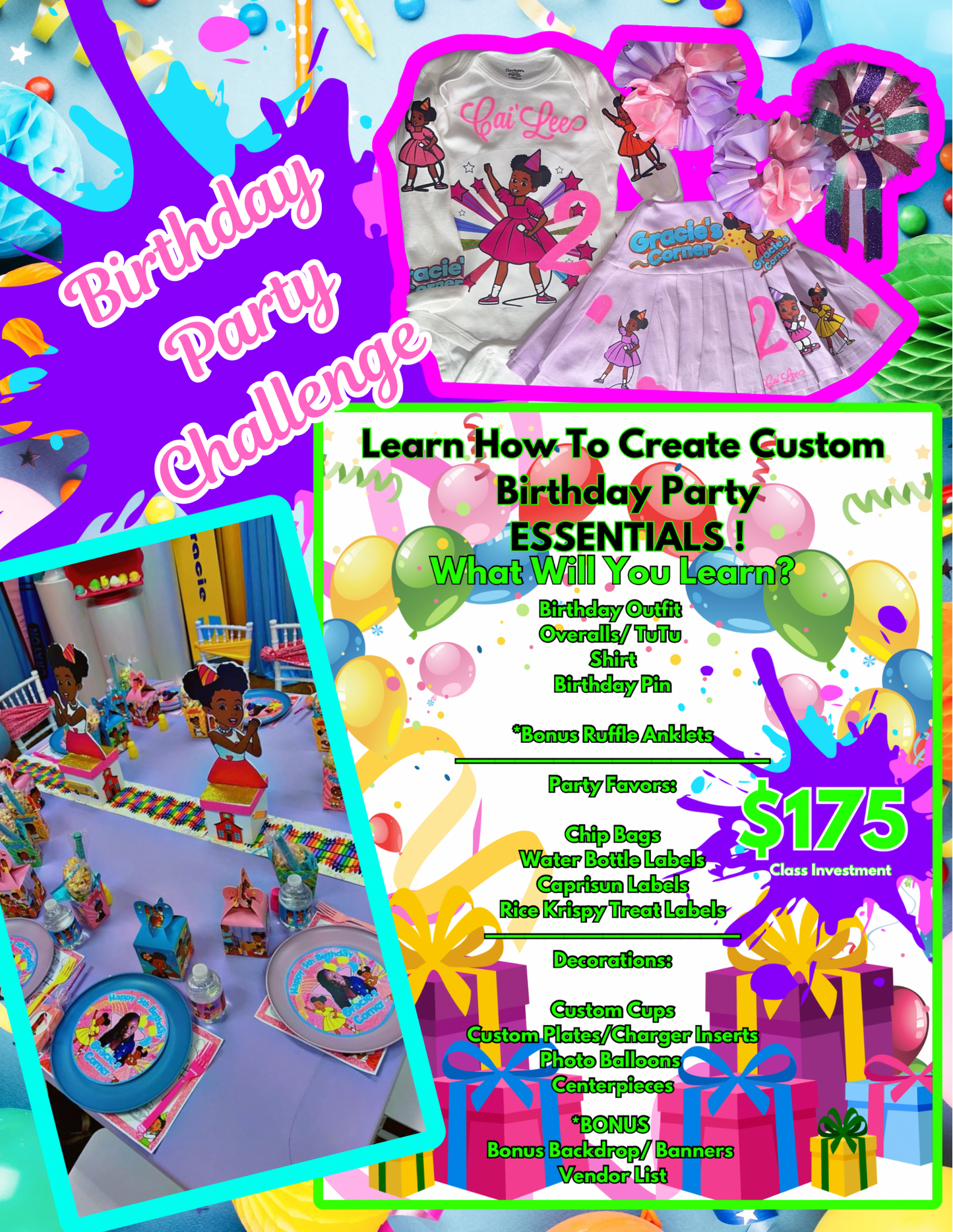 Birthday Party Challenge